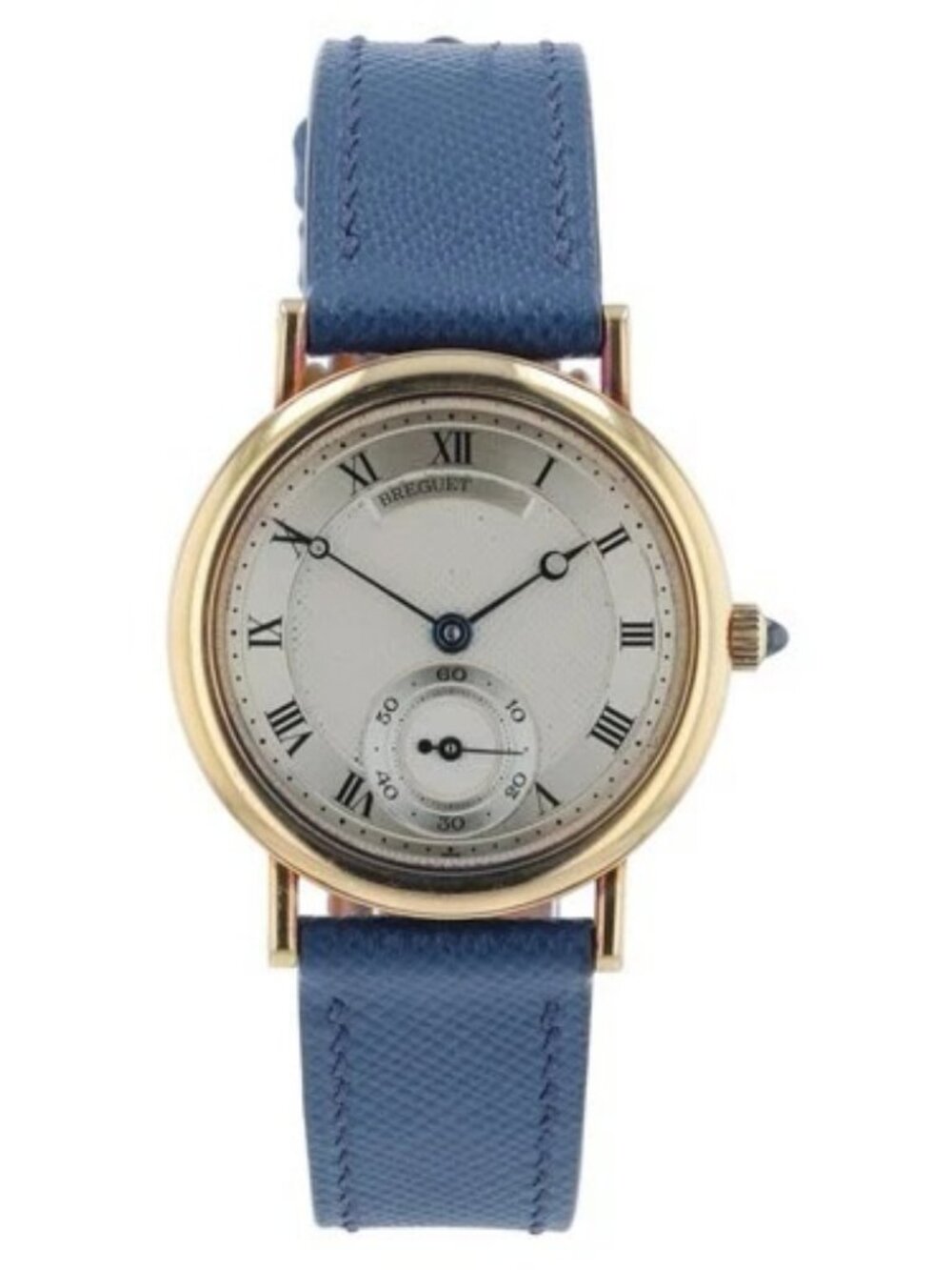 Breguet Classique 18k Gold Silver Dial 31mm Manual Wind Unisex Watch 3210BA